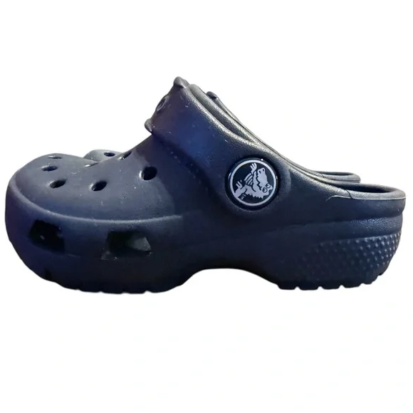 Crocs Kids Blue Clogs - Picture 2 of 7